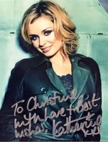 Katherine Jenkins Autogramm signiert Foto 10x15cm