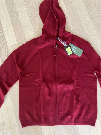 fabrikneue Kaschmir-Strickjacke, Gr. M