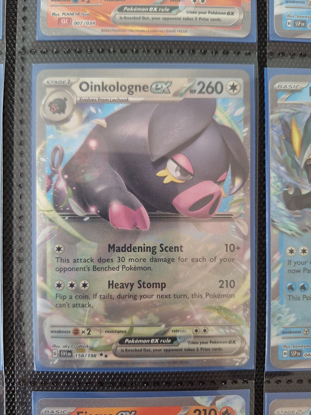 Pokémon Carte collezionabili: Oinkologne ex – Usato da Altstätten SG venduto da GGsGameshop