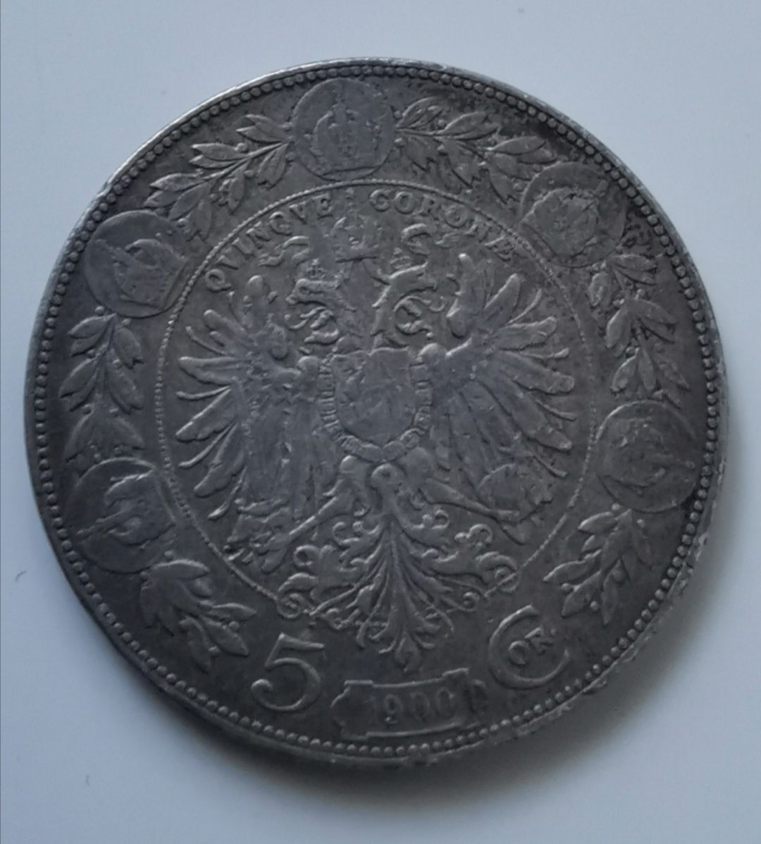 Tutti le monete: 5 Corona 1900 Österreich – Usato da Zürich venduto da turbopuz