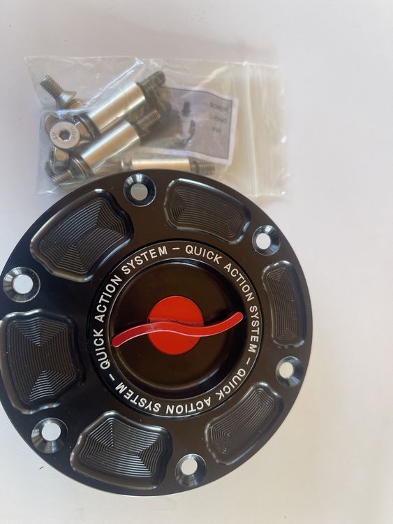 Alu Tankdeckel CNC Gefräst Natur - Simson S50 S51 S53 SR50 Ersatz