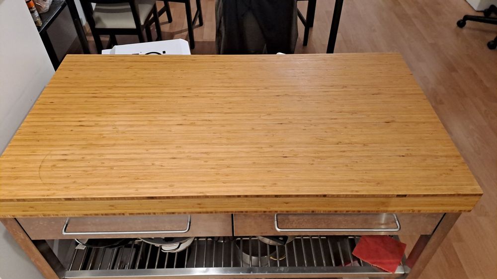 IKEA Kchenerweiterung Edelstahl/Bambus [RIMFORSA] NP 470.- (Gebraucht) in  Wilchingen fr CHF 139  nur Abholung auf Ricardo kaufen