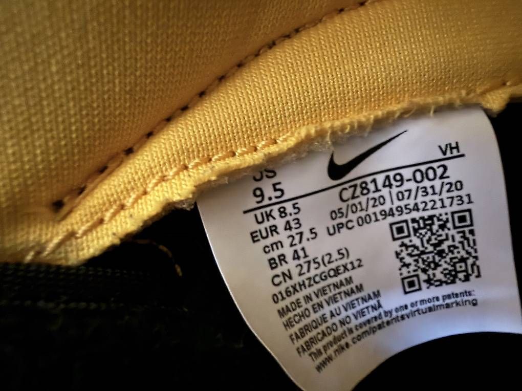 Herrenschuhe: Nike Dunk, Gr 43, gelb-schwarz  – Gebraucht aus zürich von VaviPat 2