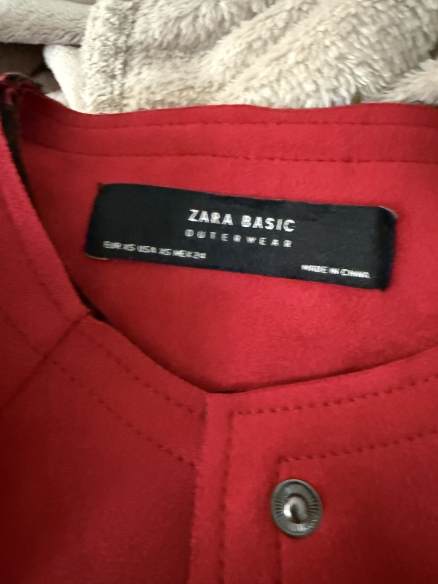 Zara Cappotti: Zara Basic Jacke, Grösse XS, Rot, Übergangsjacke, Neuwertig! – Usato da Adliswil venduto da wio_78dl 2