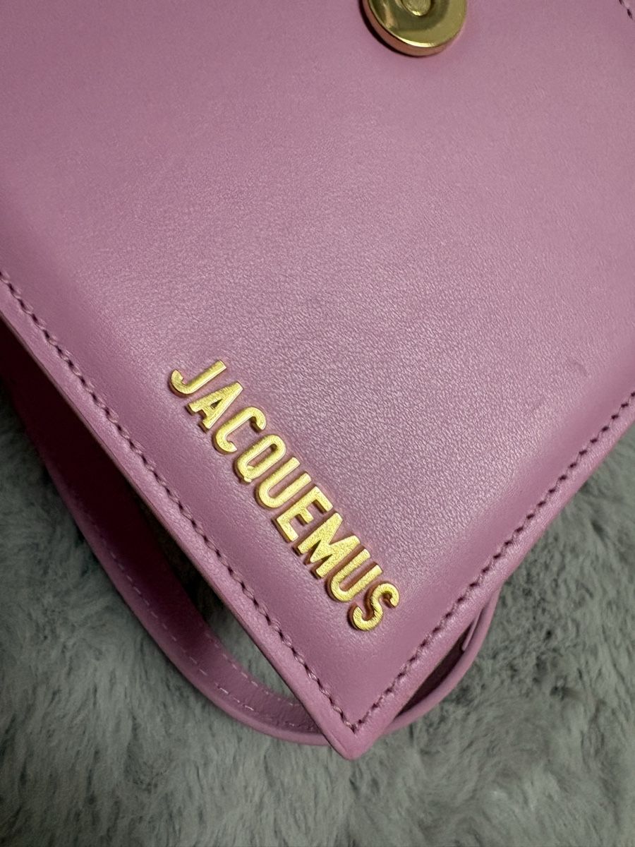 Jacquemus Borse da donna: Jacquemus Handtasche Lila Leder Klein – Nuovo (secondo la descrizione) da Allschwil venduto da len_95wq 3