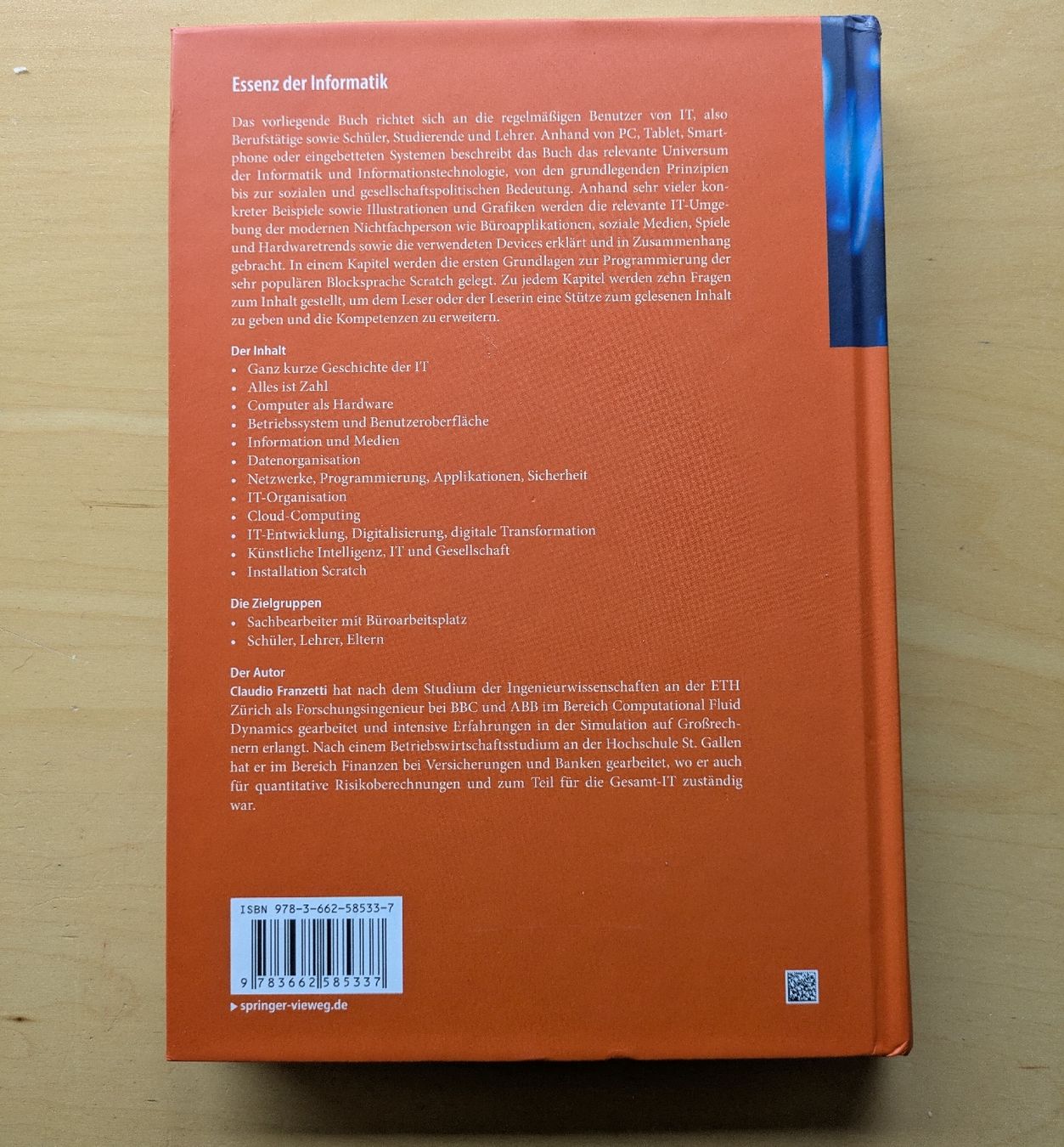 Bücher: Essenz der Informatik Lehrbuch – Gebraucht aus Steffisburg von Schlabber 1