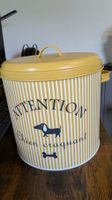 Hundefutter / Trockenfutter-Dose aus Metall 27cm, bedruckt