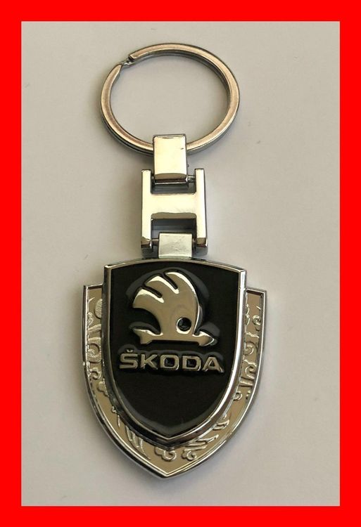 100% CARBON FIBER SKODA Skoda Schlüsselanhänger Schlüsselanhänger vRS  Octavia Superb Fabia Scala Kodiaq Karoq Kamiq Enyaq iV - .de
