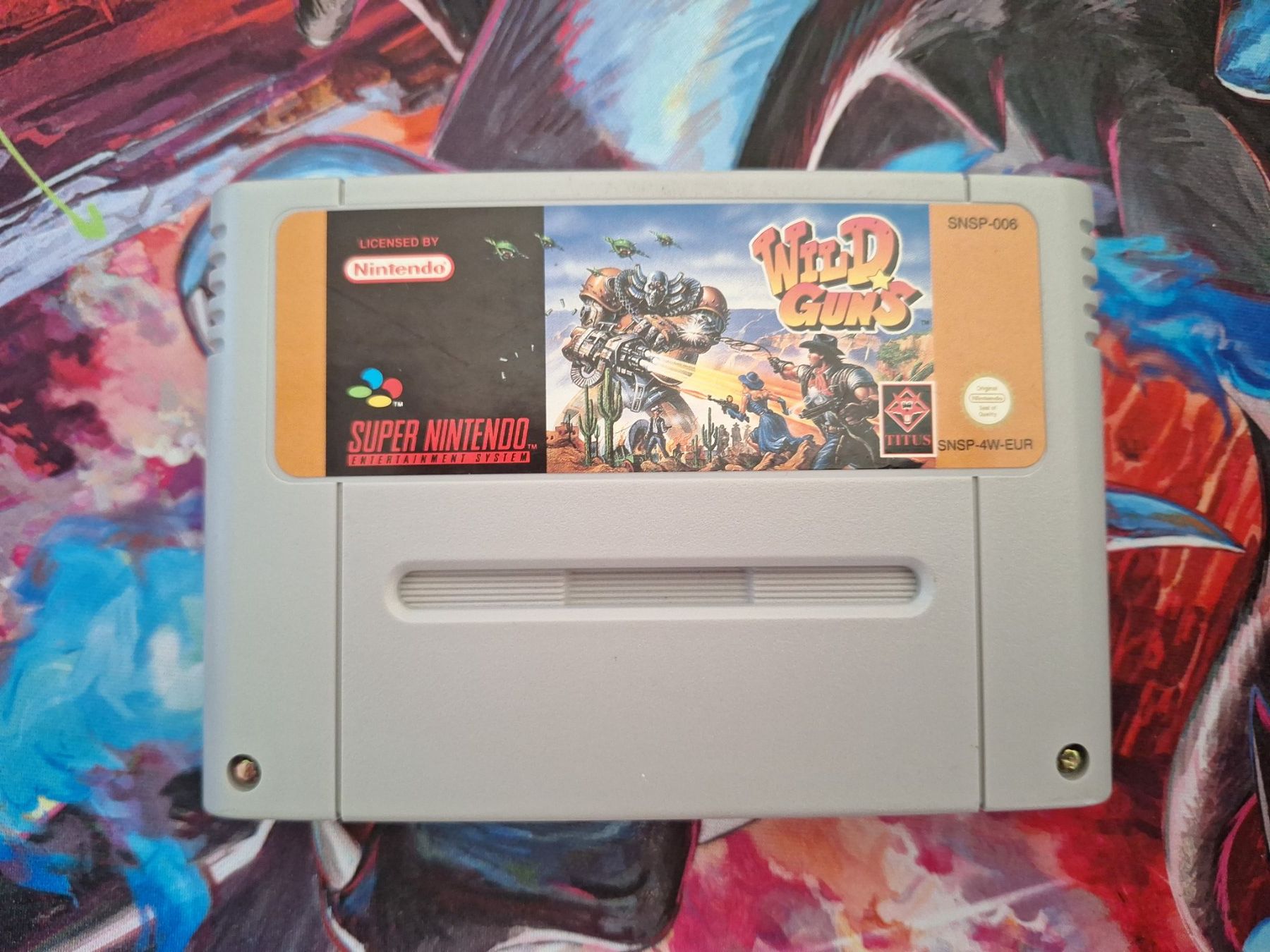 Giochi: Wild Guns - SNES – Usato da Altstätten SG venduto da GGsGameshop 1