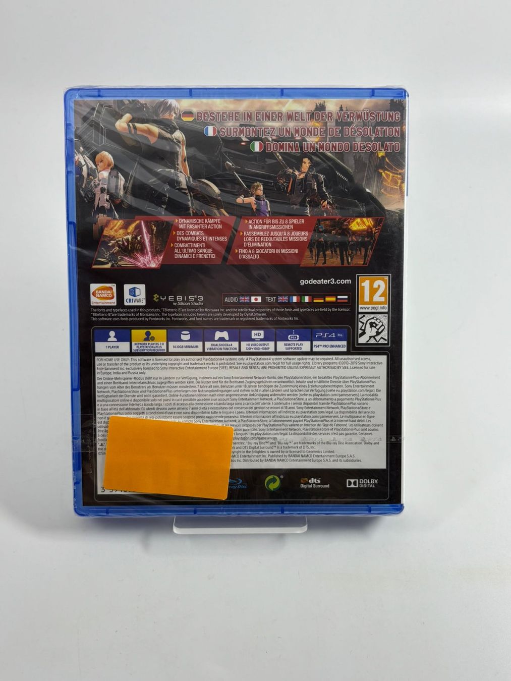 Giochi: God Eater 3 (PS4) SEALED – Nuovo e nell'imballaggio originale da Herisau venduto da Seyashop1 1