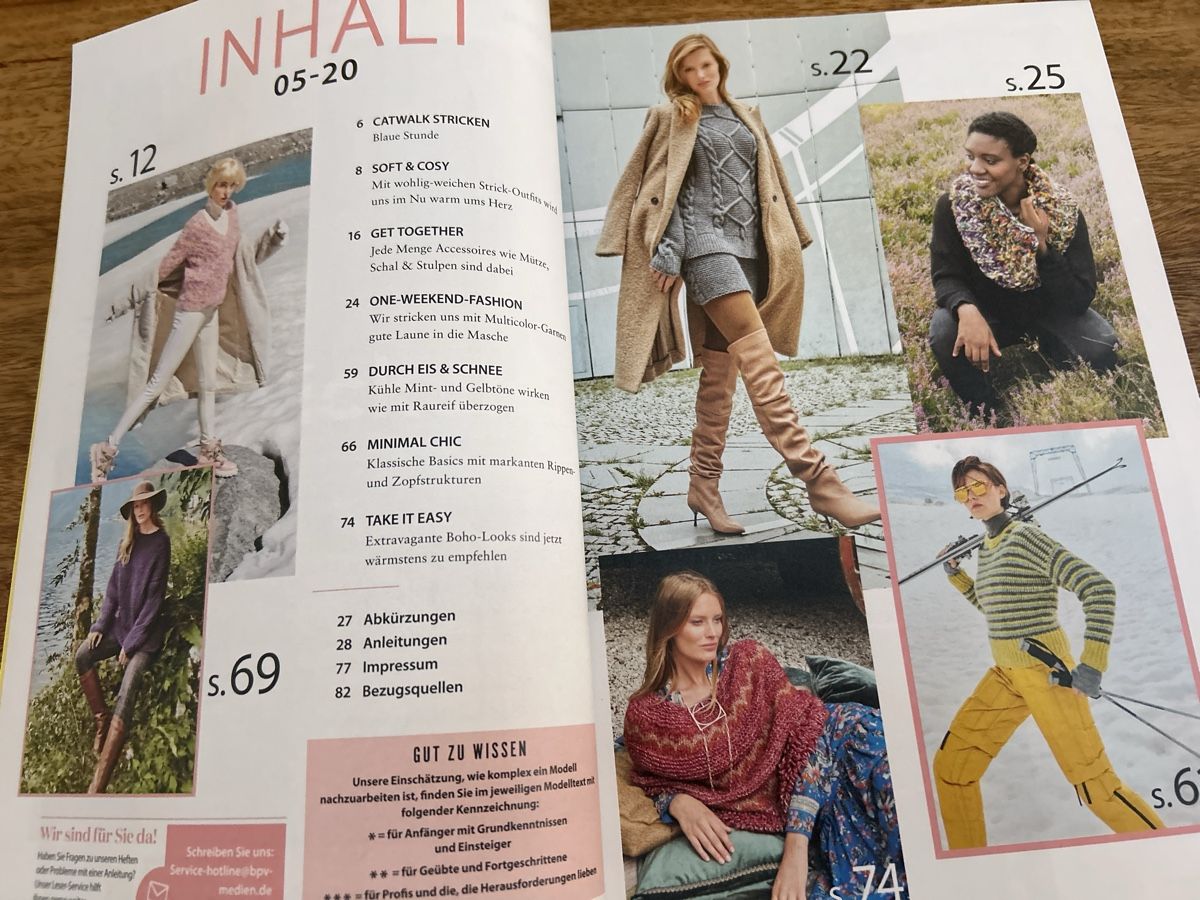 Riviste & Magazine: Verena Stricktrends 05/20 Winterstrick - 45 Designs! – Usato da Deitingen venduto da dan_2fc9 1