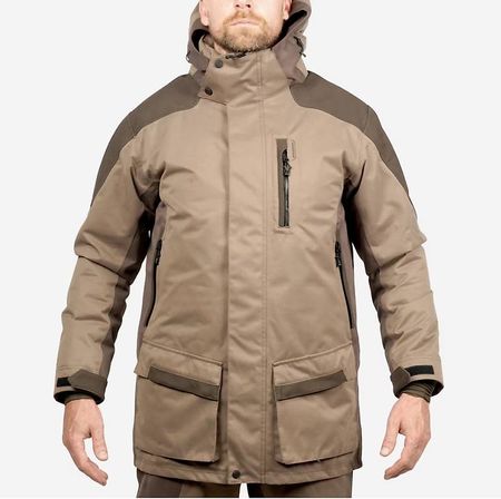 Jagdjacke Regenjacke, geräuscharm und warm, Grösse L 