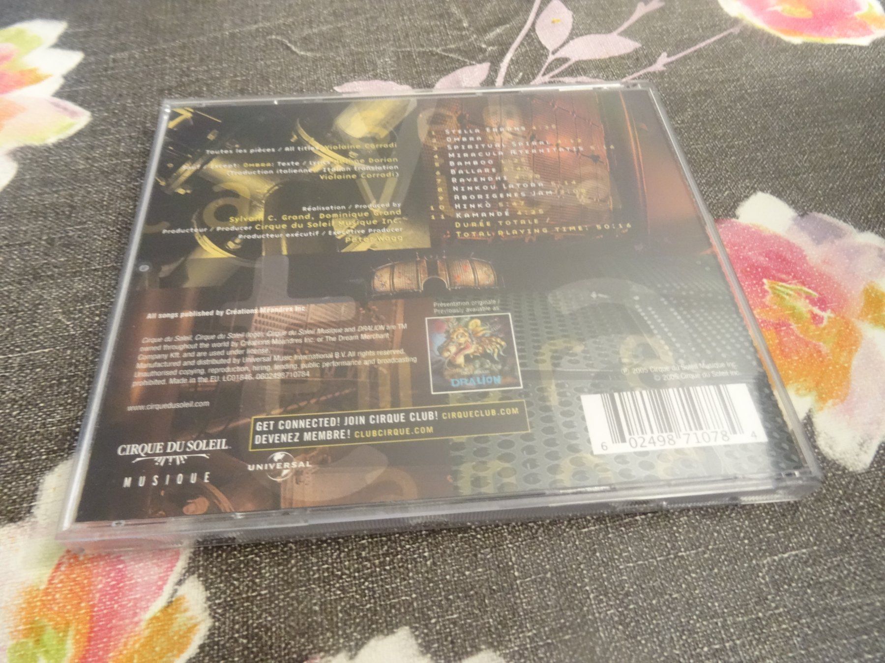 CD: Cirque du Soleil - Dralion CD – Usato da Olten venduto da Disc-Ausverkauf 1