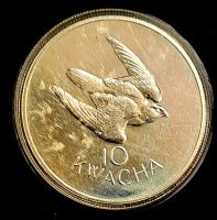 Silbermünze "Taita-Falke. 10 Kwacha. Sambia".