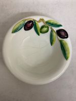 Kleine Keramikschale mit Olivenmotiv
