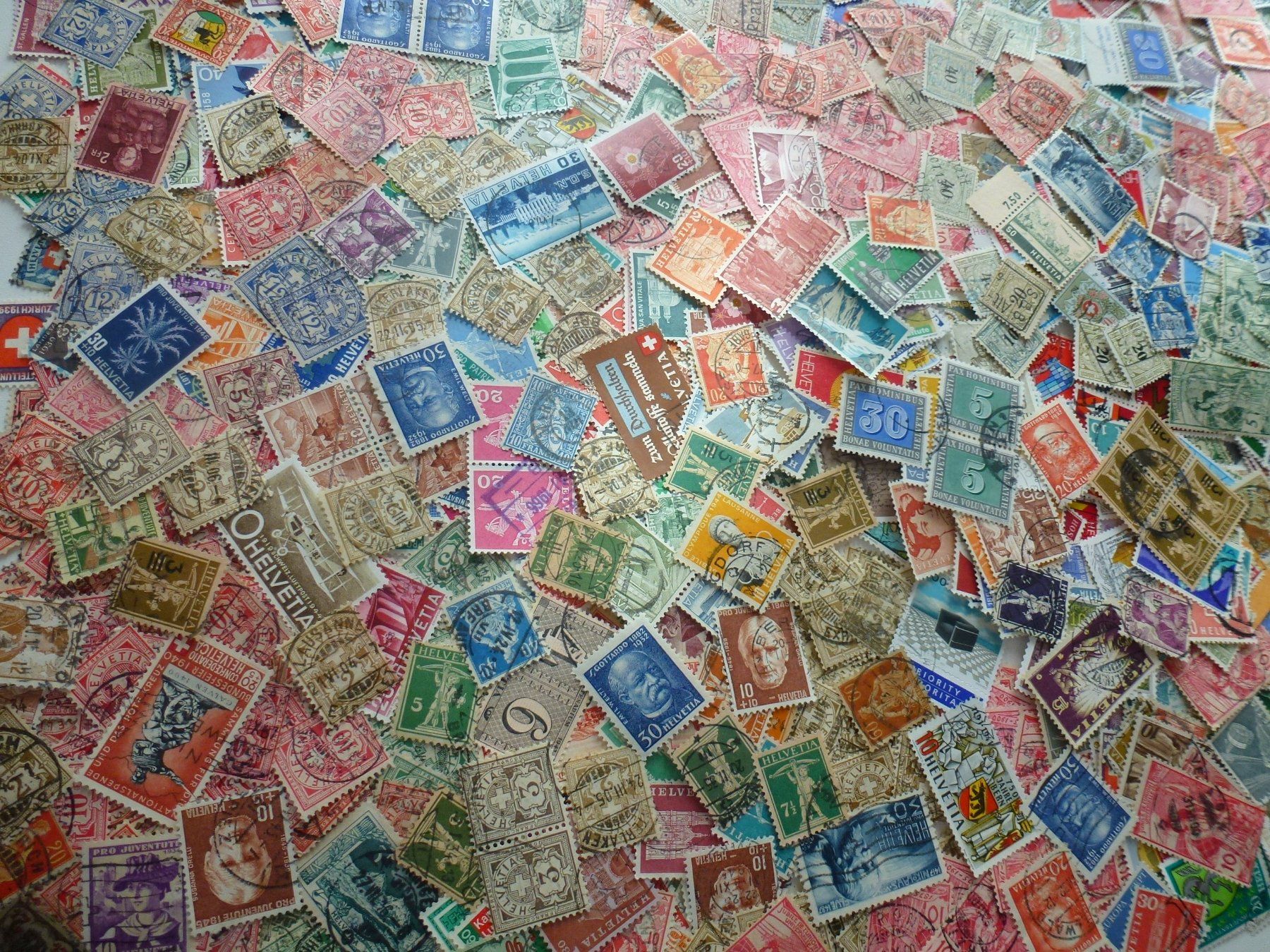 Alle Briefmarken: ++X-Tausend Briefmarken Schweiz ab Strubel – Gebraucht aus Walkringen von Casablanca777 5