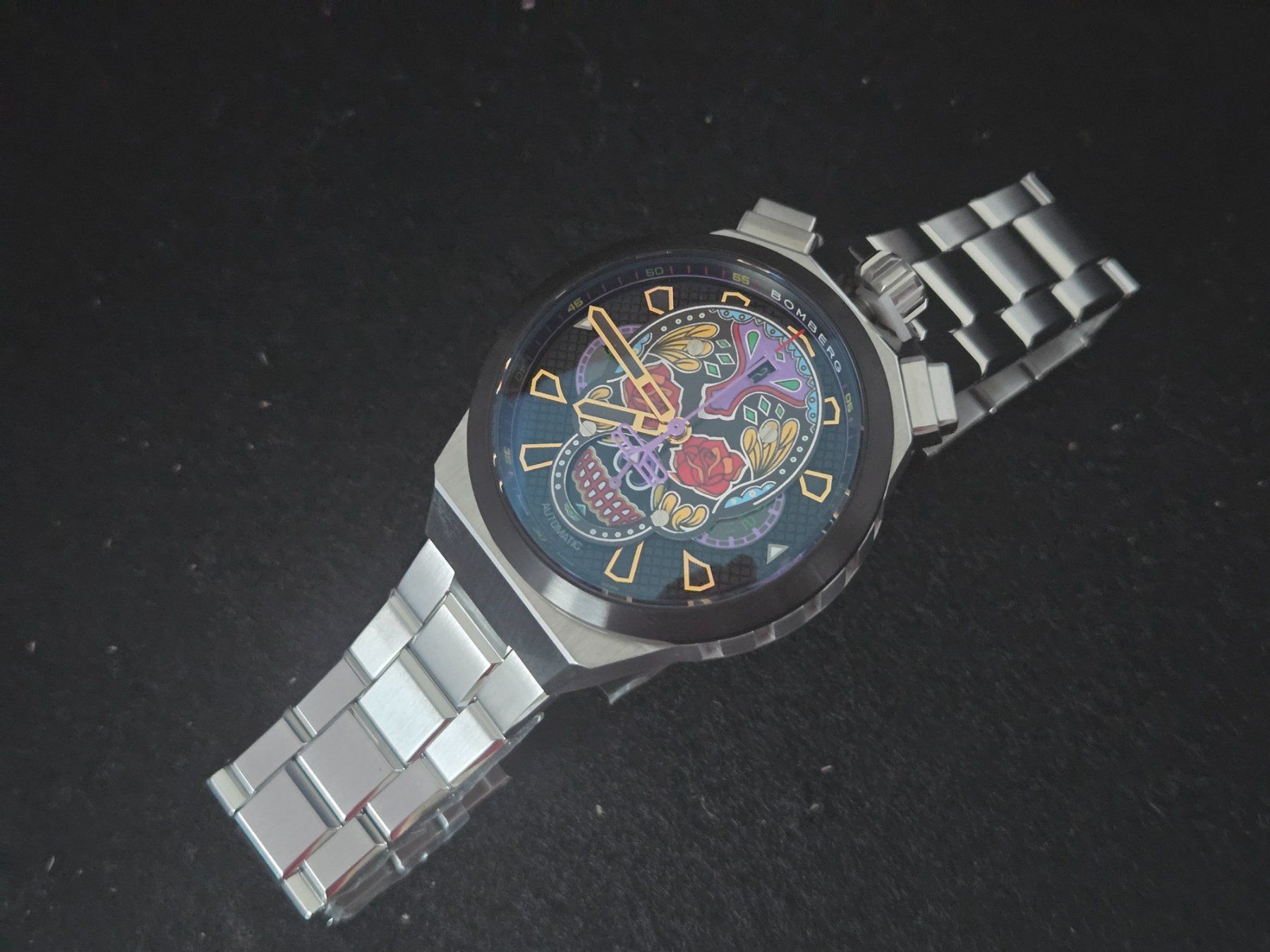 Bomberg Orologi: Bomberg Bolt-68 Neo Calaveras Chronograph – Nuovo (secondo la descrizione) da Chabrey venduto da Horology 1