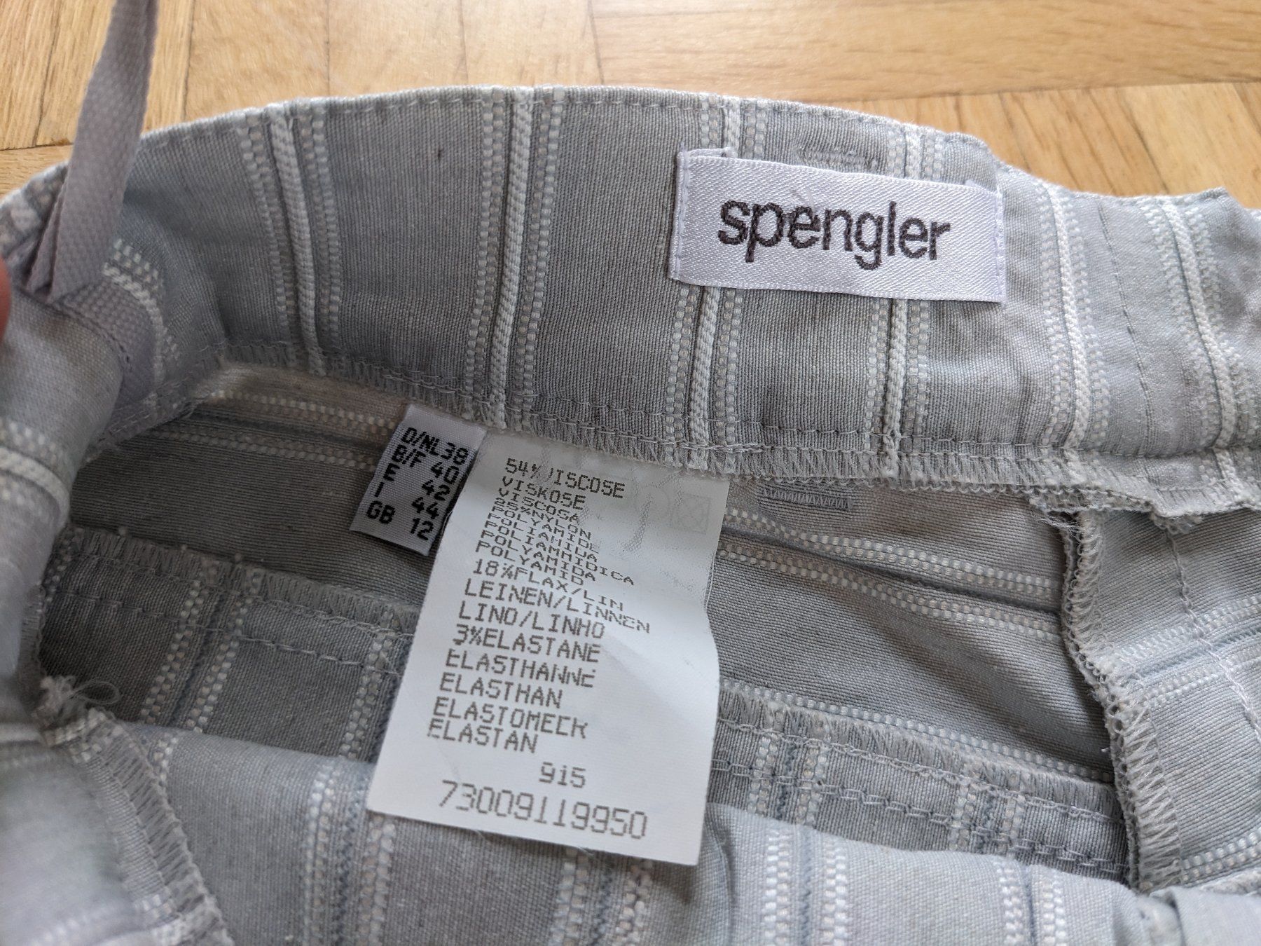 Pantaloni: Spengler Leinen Viskose Hose 38 – Usato da Lengnau AG venduto da Nathi88 2