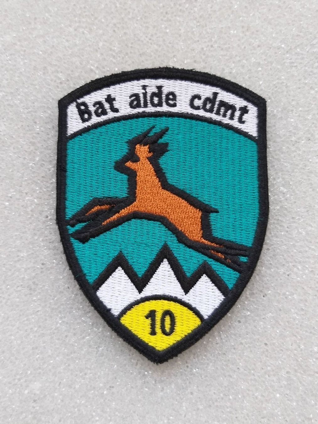 Placchette & Badge: Verbandsabzeichen FU Bat 10 SKS Kp 3 – Usato da Bauma venduto da SwissMilitaria