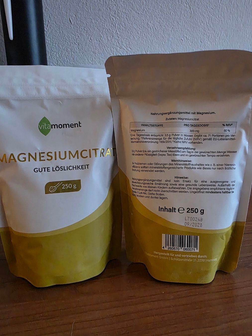 Aliments & Spécialités: 2 Beutel 100% reines Magnesiumcitrat – Neuf (Voir description) à Olten par Dickbrave