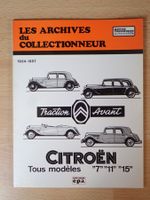 Citroen Traction Avant 1934-1957 - Archives du collectionneu