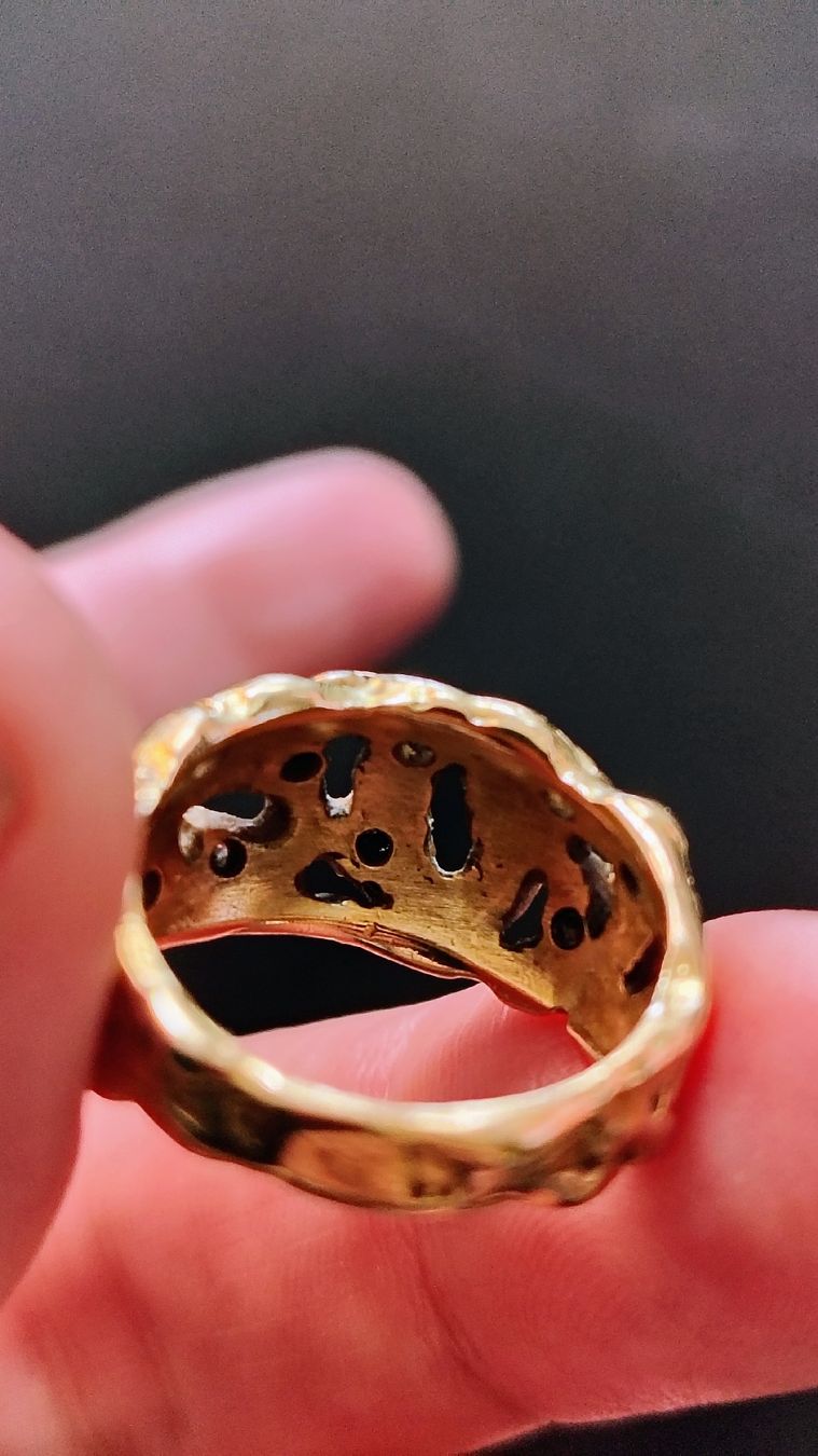 Anelli: Bague or 18 carats et diamants – Usato da Puidoux venduto da Sophia70 2