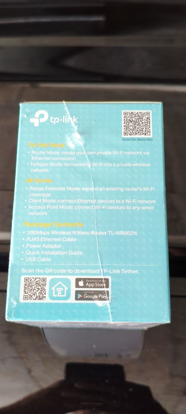 TP-Link Modem & Router: TP-Link Nano Router TL-WR802N neu – Nuovo e nell'imballaggio originale da Eschenbach LU venduto da Iam2fast4udude 1