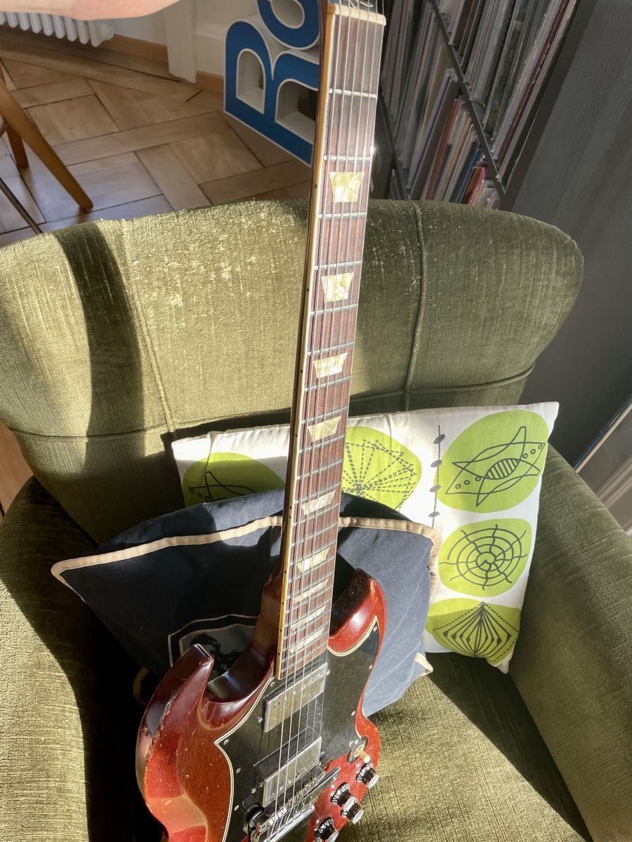 Gibson Strumenti musicali: 1969 Gibson SG Standard cherry – Usato da Kriens venduto da glucifer 1