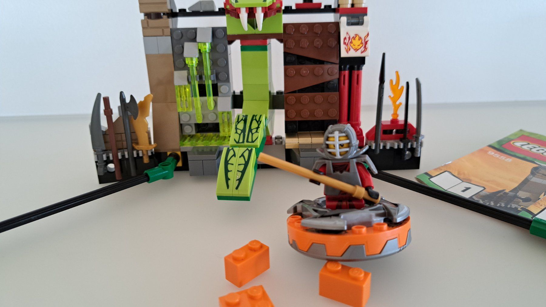 Lego Giocattoli: LEGO Ninjago 9558 Training Set  / Spinner – Usato da Langendorf venduto da thesi246 2
