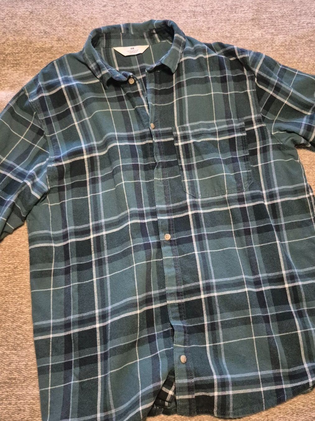 H&M Camicie, T-shirt & Polo: Flanellhemd, langarm, Grösse 170 – Usato da Winterthur venduto da cbe_5ph7