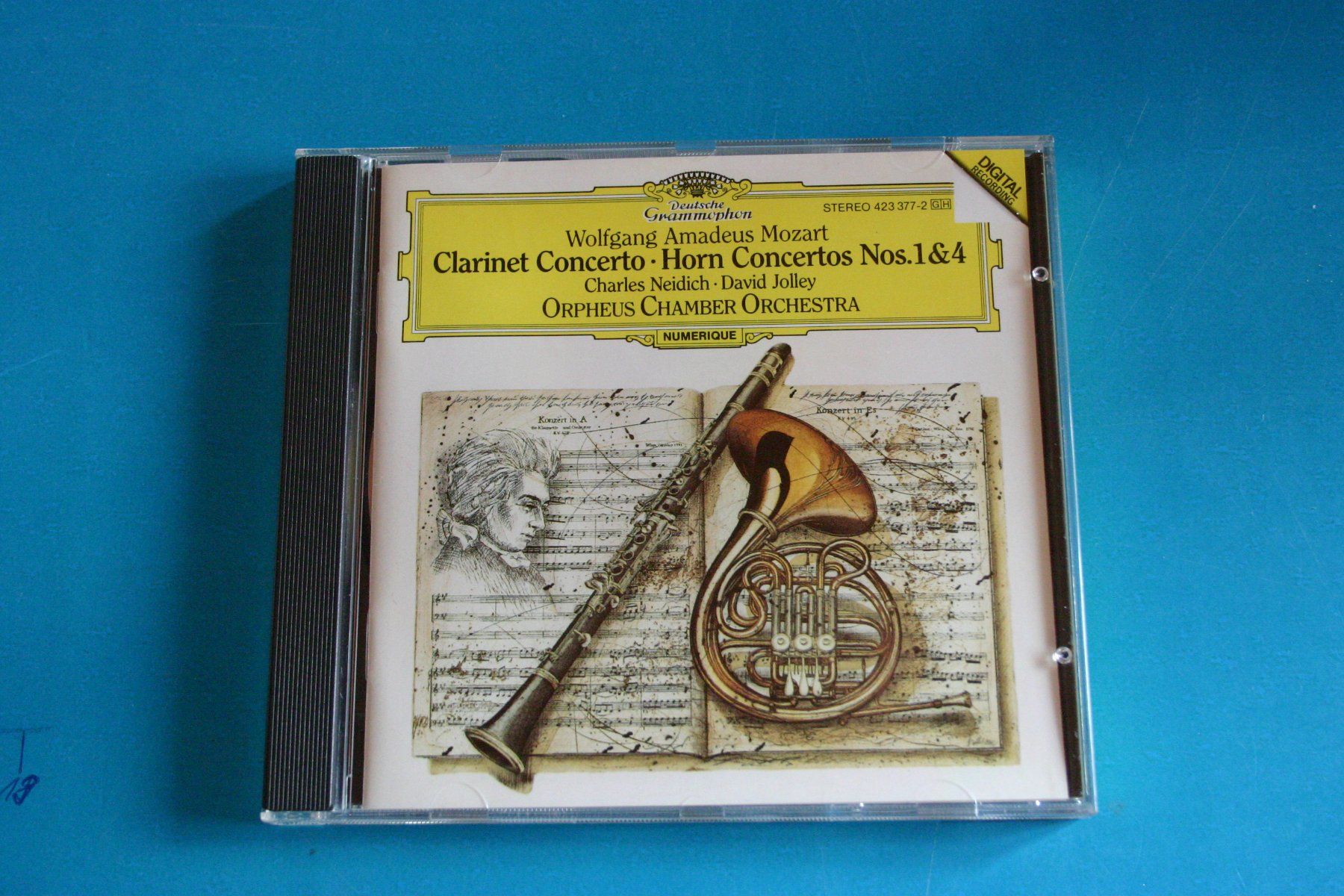 CDs: MOZART CLARINET CONCERTO HORN – Gebraucht aus Winkel von Gallica