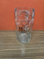 Bierkrug aus Glas,1 Liter, einzeln zu verkaufen total 7 Stk.