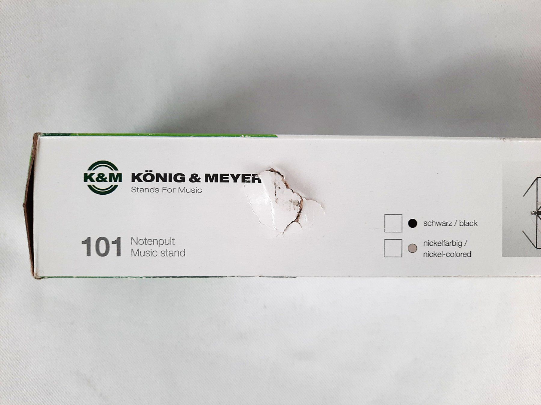König & Meyer Supports pour instruments & partitions: K&M-101-Notenpult – Neuf (Voir description) à Beinwil am See par Restwert_Beinwil 5