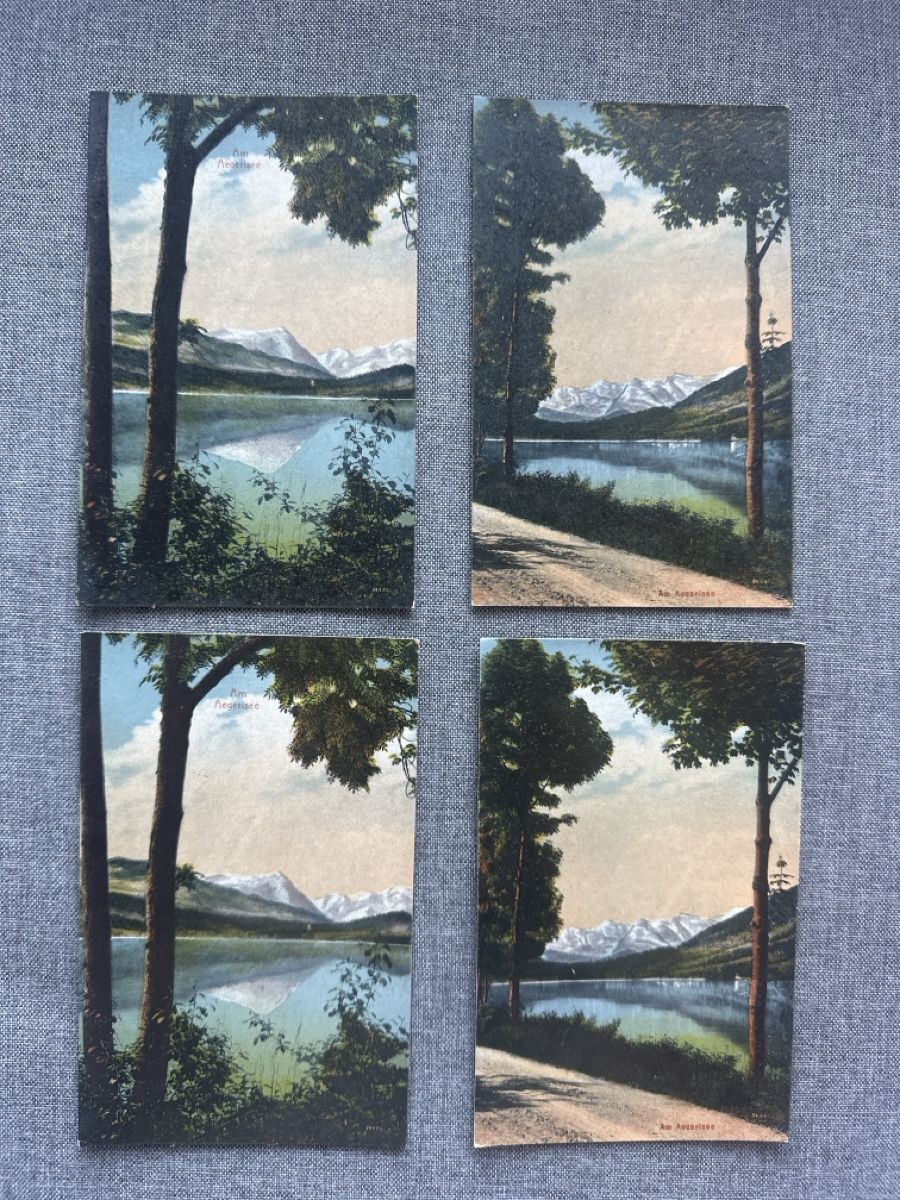 Cartoline postali: Antike Postkarten Ägerisee – Nuovo (secondo la descrizione) da Baar venduto da Hillsboro