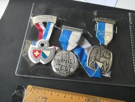 Schweiz / Zürich, 3 alte Schützen-Medaillen Nr. 7
