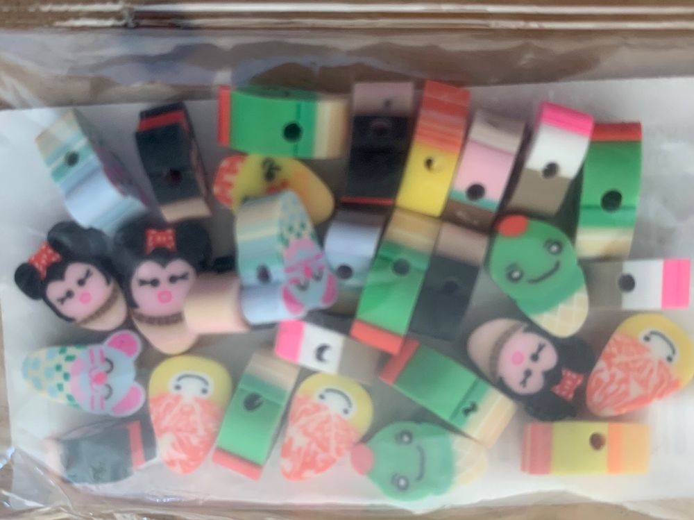 Fimo Bastelperlen Eis / Ice Cream 30 Stk. (Neu und originalverpackt) in ...