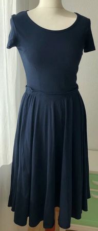 TATUUM Kleid, Tanzkleid, S/36, dunkelblau, Baumwolle, Rock