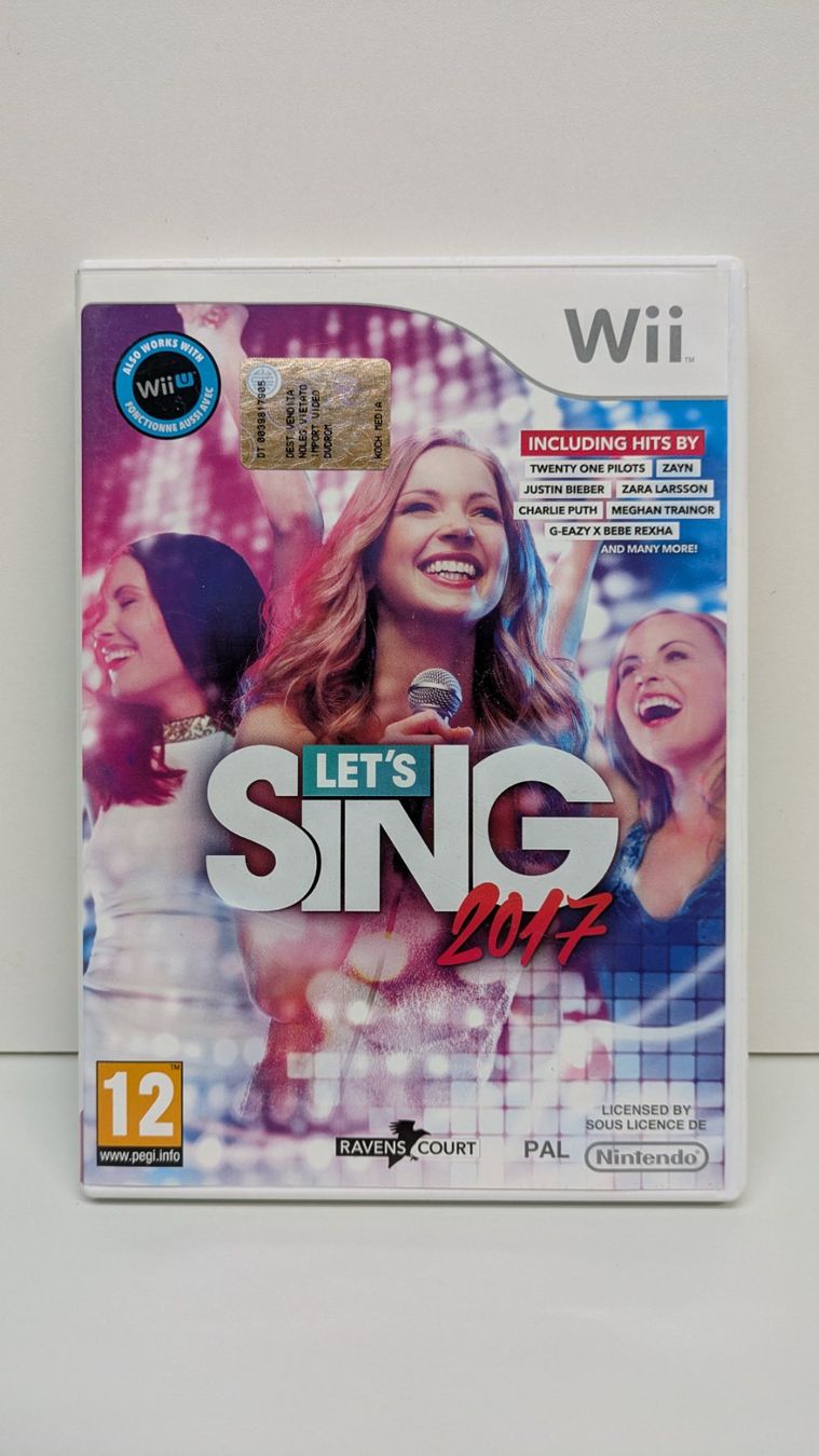 Giochi: Let's Sing 2017 - Nintendo Wii – Usato da Menziken venduto da mame18