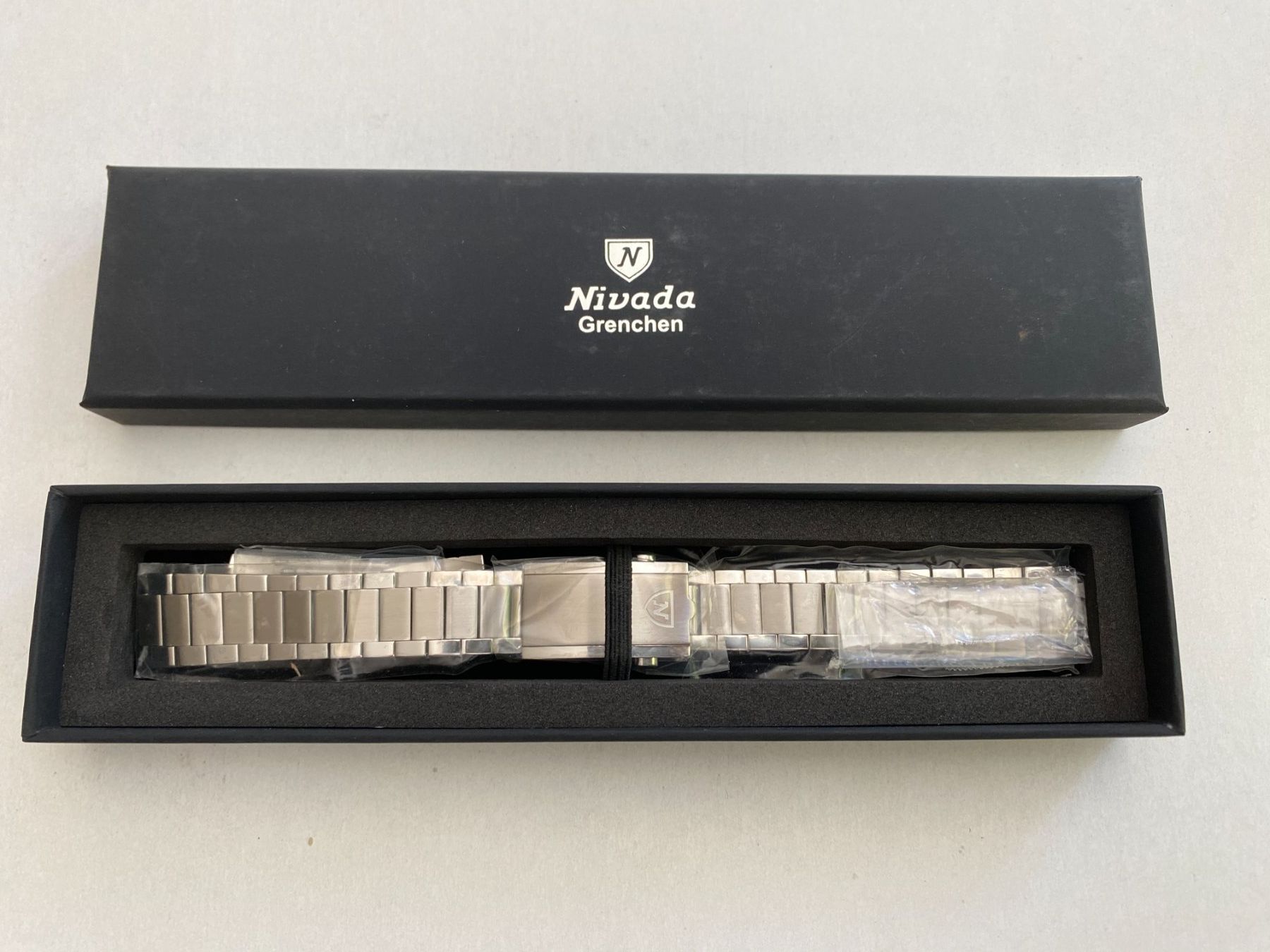 Bracciali & Braccialetti: Nivada Depthmaster Flat Link Strap NEW ! – Nuovo (secondo la descrizione) da Genthod venduto da Fejmeo