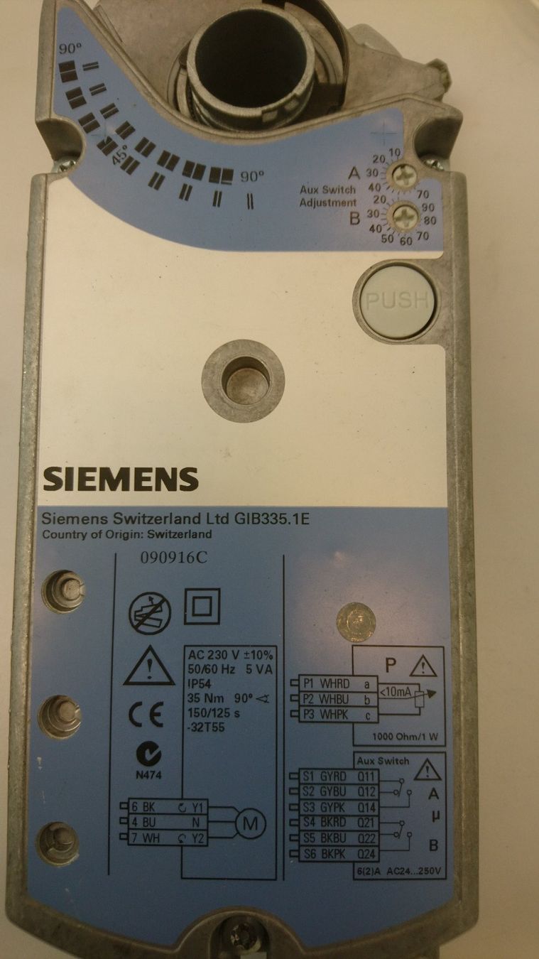 Siemens  Motori: Siemens Drehantrieb GEB335.1E – Usato da Steinhausen venduto da _Bergler_ 1