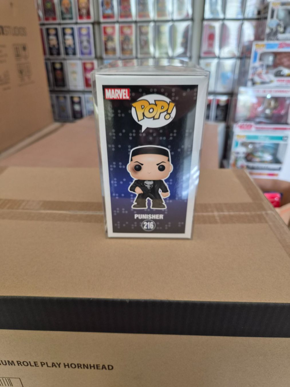 Funko Figurines: Funko Pop Punisher #216 Chase – Marvel Daredevil – Neuf avec emballage d'origine à Sisseln AG par schenk-figuren 3