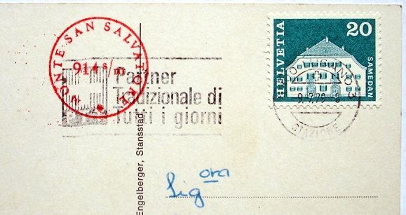 Cartoline postali: LUGANO Funicolare Monte San Salvatore – Usato da Jona venduto da philajona 1