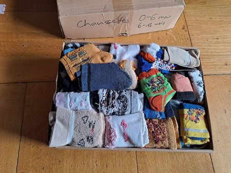Gros lot de chaussettes 0 à 12 mois