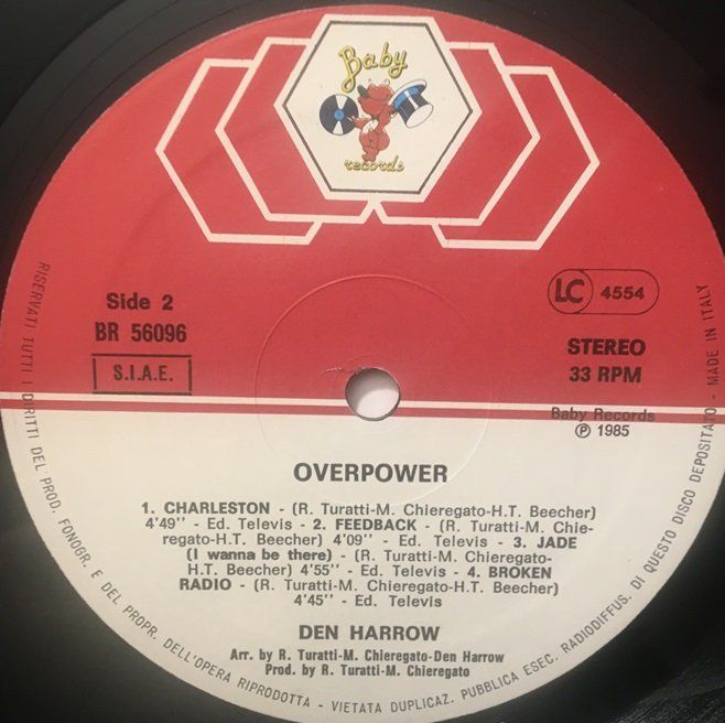 Schallplatten: Den Harrow - Overpower (LP) – Gebraucht aus Grüningen von azulvinyl 4