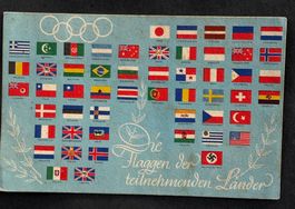 ANSICHTSKARTE OLYMPISCHE SPIELE 1936 DEUTSCHLAND