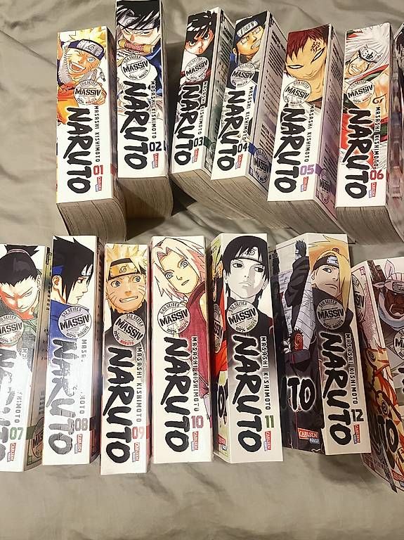 BD: Manga Naruto Komplett – D'occasion à Zürich par ort_b6hj 3