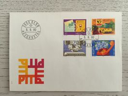 1980 FDC Dienstleistungen der PTT