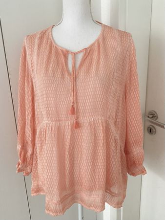 Leichte Bluse von NILE, Gr. XL. Neu. 100% Viskose.