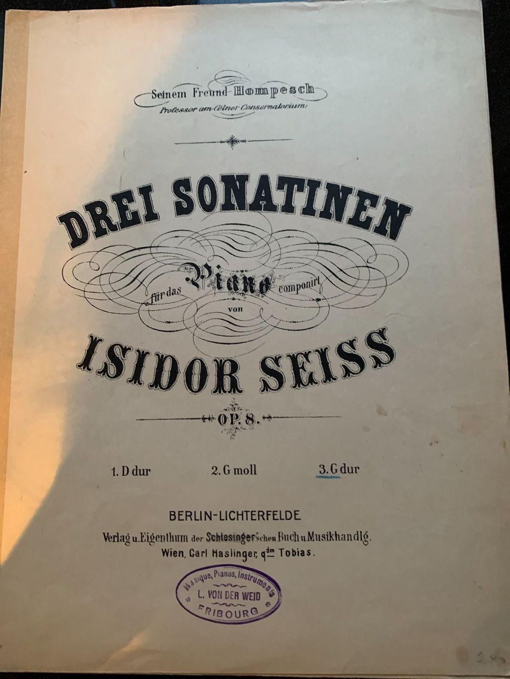 Strumenti musicali: Klaviernoten Sonatine Seiss – Usato da Oberweningen venduto da Ardnas89