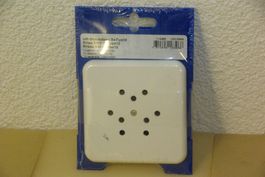 Hager Basico 3-fach Abdeckung, weiss